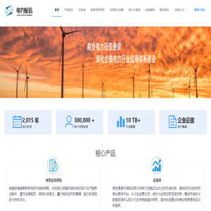 中电联电力征信